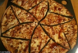数学家设计披萨完美均分法:可切成弯曲怪异形状